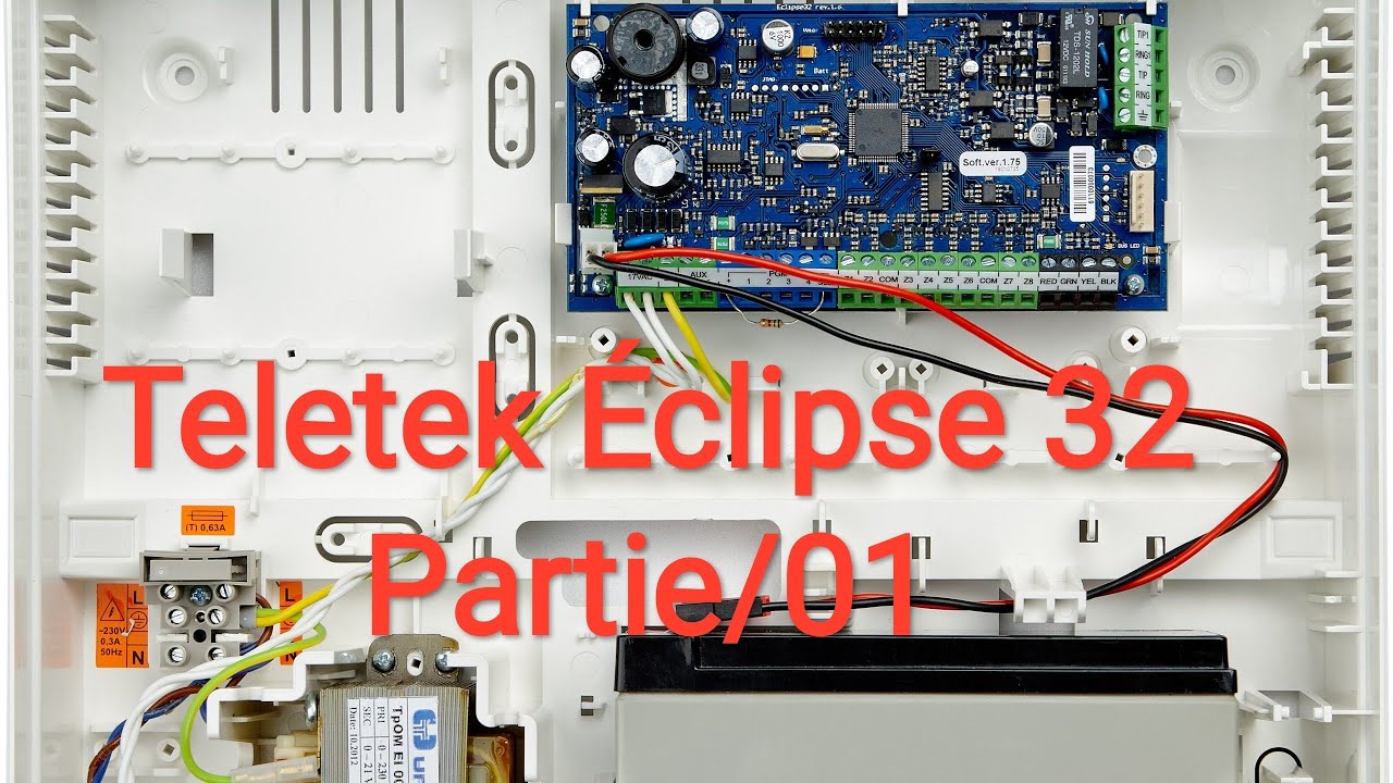 Alarme antivole TELETEK Éclipse 32 ,options et configuration. PARTIE/01