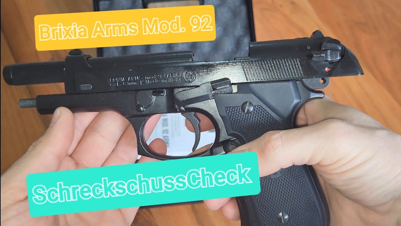 Brixia Arms Mod. 92 // Review // 8mmK // PTB 478