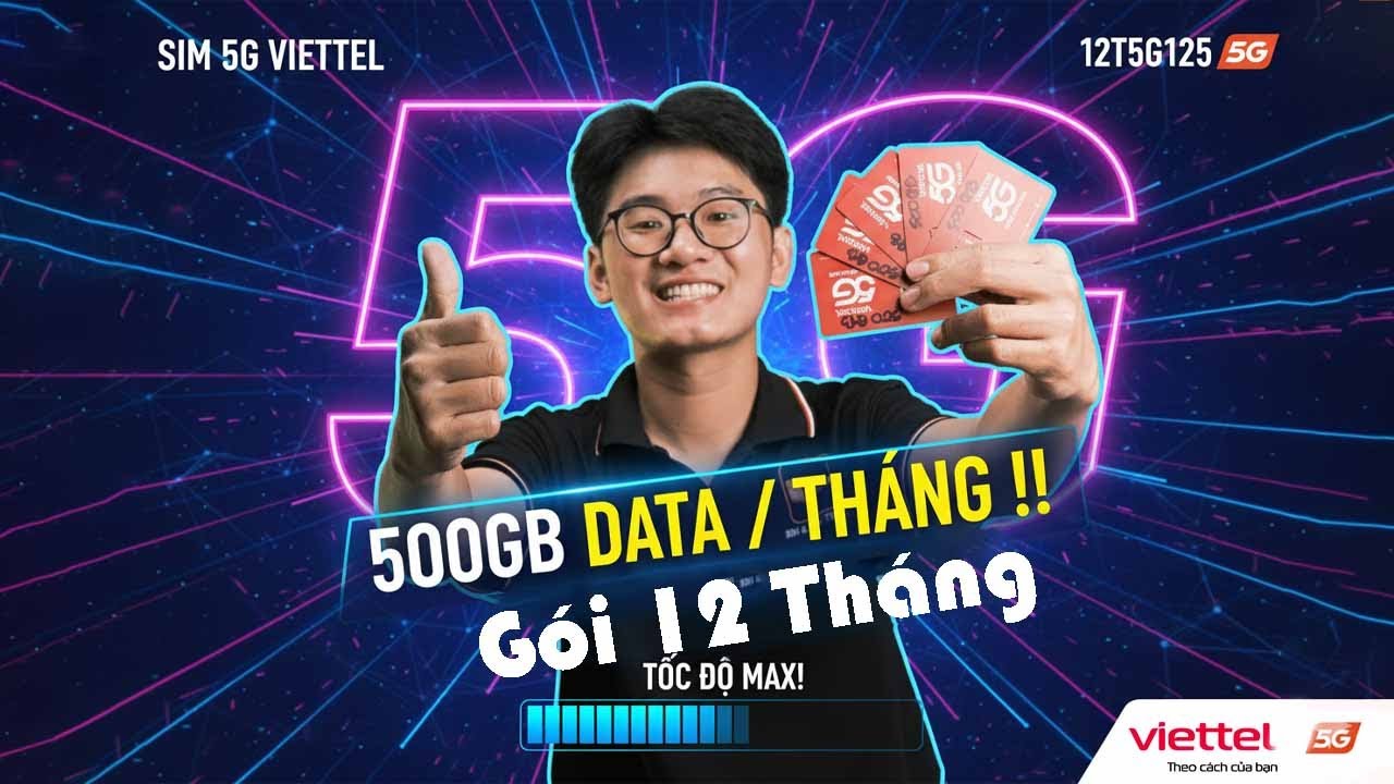 Chi tiết g&oacute;i 12T5G125 Viettel | 500GB/Th&aacute;ng, Tốc độ 5G | Giải ph&aacute;p internet cho giới trẻ?
