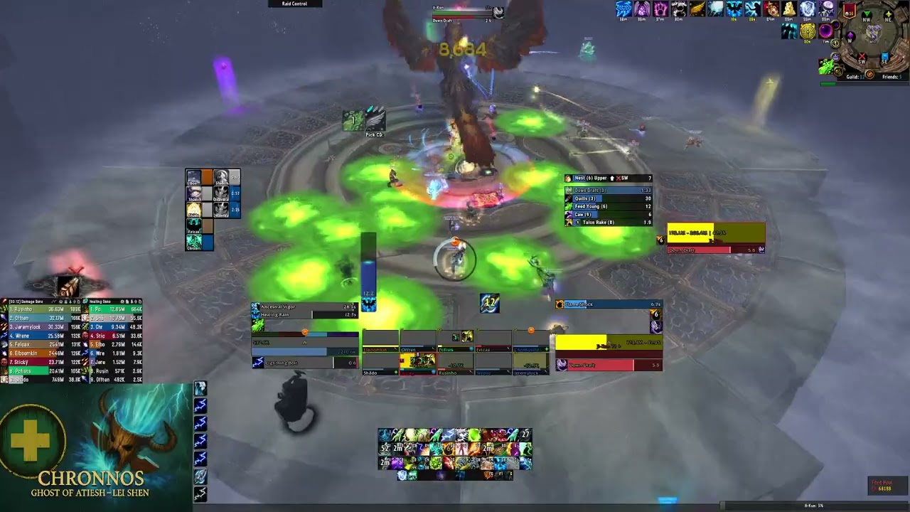 Throne of Thunder Ji-Kun 10 Heroic | Resto Shaman