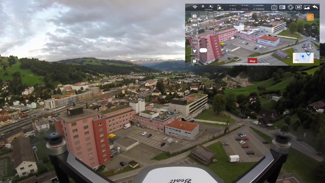ZLRC Beast SG 906 Waypoint und Circle Mode flying