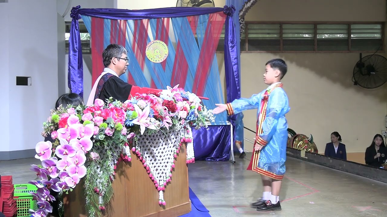 พิธีมอบวุฒิบัตร อ.3 ปีการศึกษา 2566 โรงเรียนช่องฟ้าซินเซิงวาณิชบำรุง ระดับปฐมวัย
