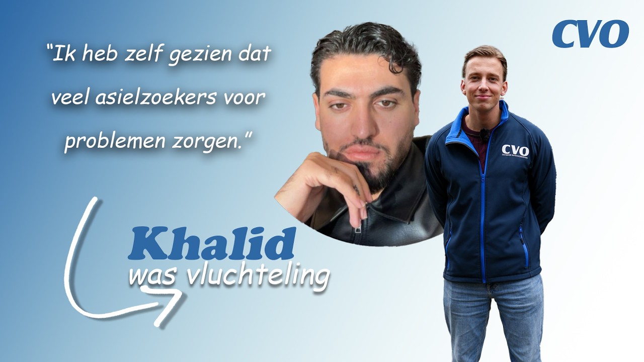 Khalid was VLUCHTELING, maar keert zich nu TEGEN AZC's!