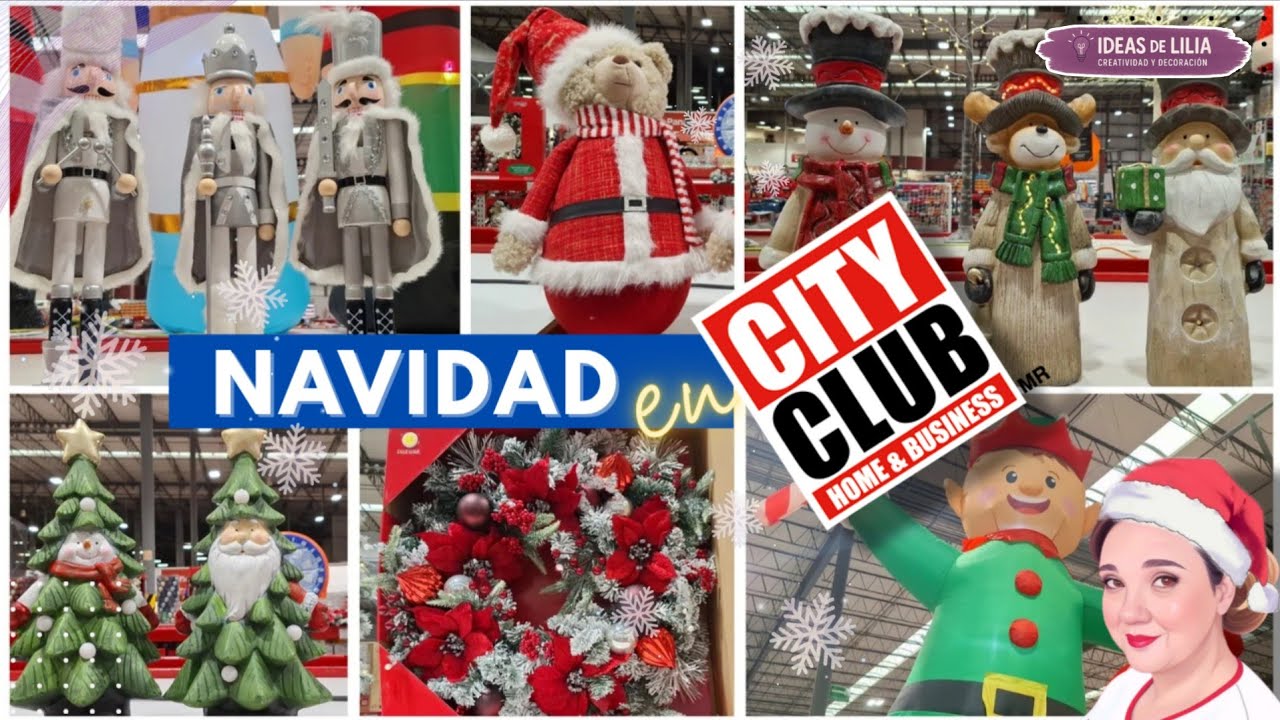 CITY CLUB - DECORACIÓN NAVIDEÑA 2025