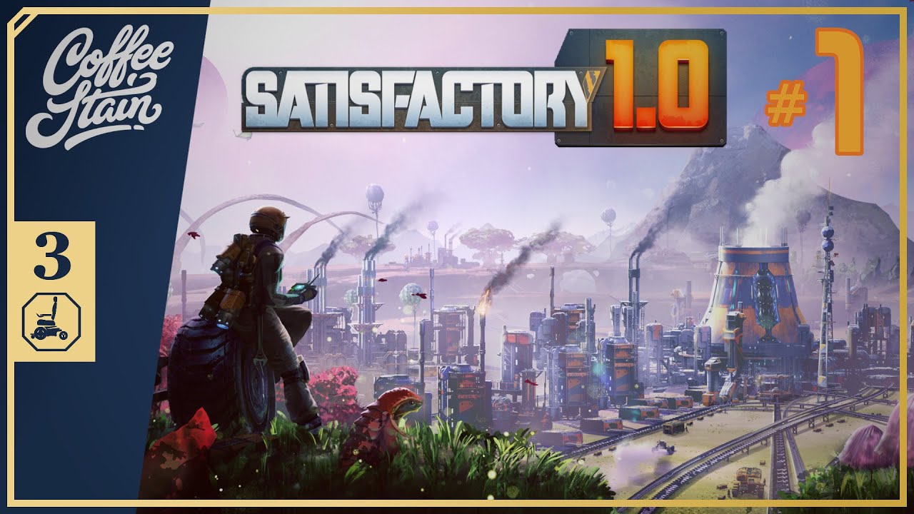 Satisfactory | Ep. 1 | Installation sur la planète et installation des premières machines