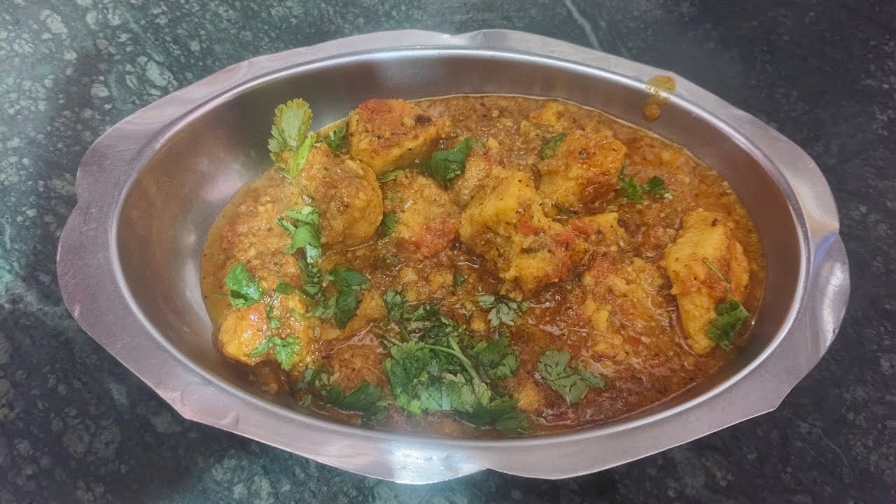 बेसन के गट्टे की सब्जी#cooking #recipe #easyrecipe 