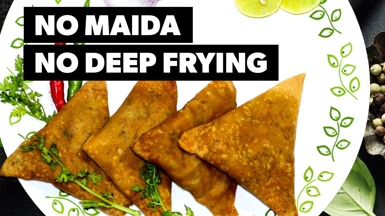 Healthy & Tasty Onion Samosa - Air Fried Whole Wheat (Atta) | ಈರುಳ್ಳಿ ಸಮೋಸಾ | Taste