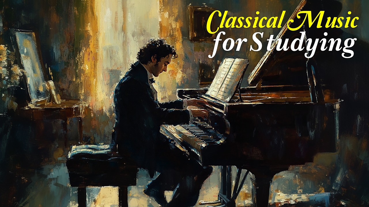 The Best of Piano 🎹 Mozart, Beethoven, Chopin, Bach | Classical Music for Studying & Relaxation