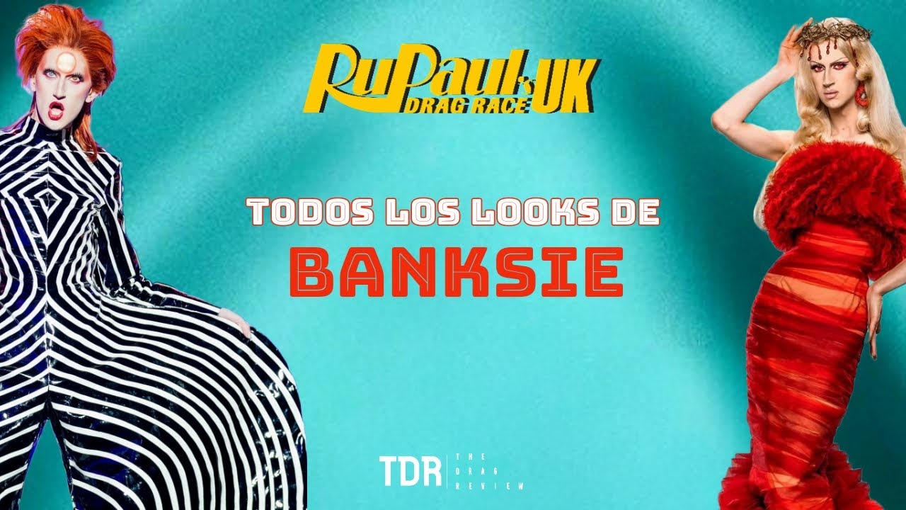 Todos los looks de Banksie en Drag Race UK 5 🇬🇧👑 #DragRace