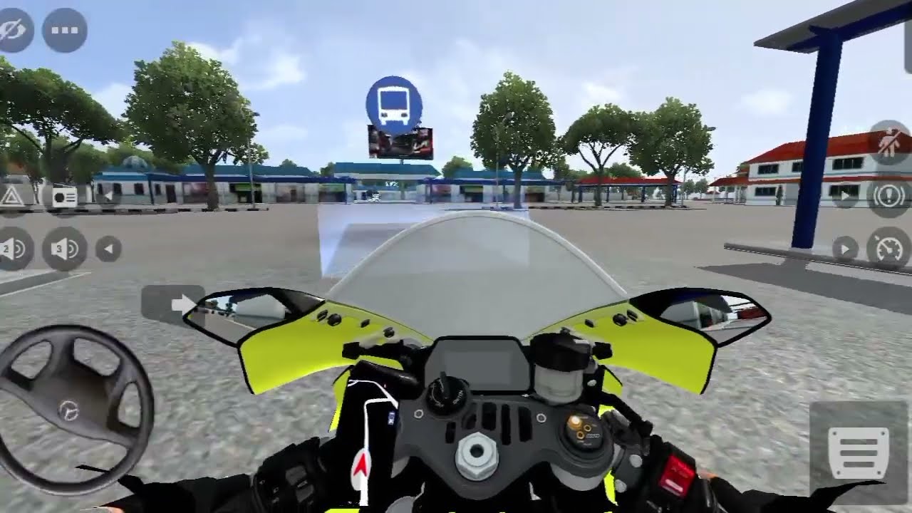POV MOTOVLOG YAMAHA R1M MEDAN GAUR GAUR BUSSID V4.4.1 SERU 