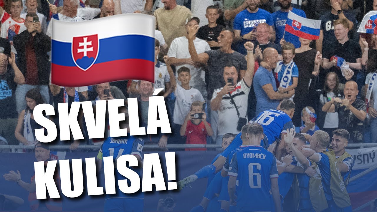 Slováci šokujú Nemecko v skvelej kulise!