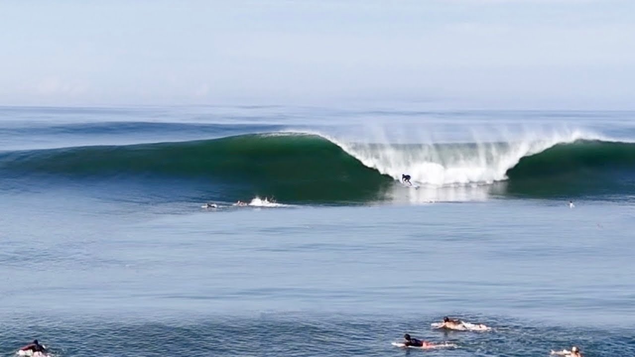 El Salvador Great glassy Waves for everyone to Enjoy || 4K Surf