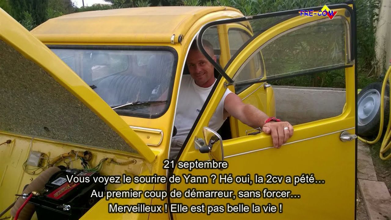 Restauration 2CV épisode 4 sur 4 et la fin