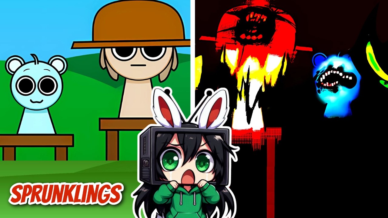 Los sprunki BEBÉS son los mas ATERRADORES 😰| sprunklings incredibox | sameekg