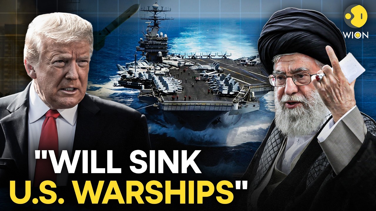US-Iran Tensions: Khamenei Warns US Warships in Gulf ‘Could Be Sunk’ Amid Tensions | WION ORIGINALS