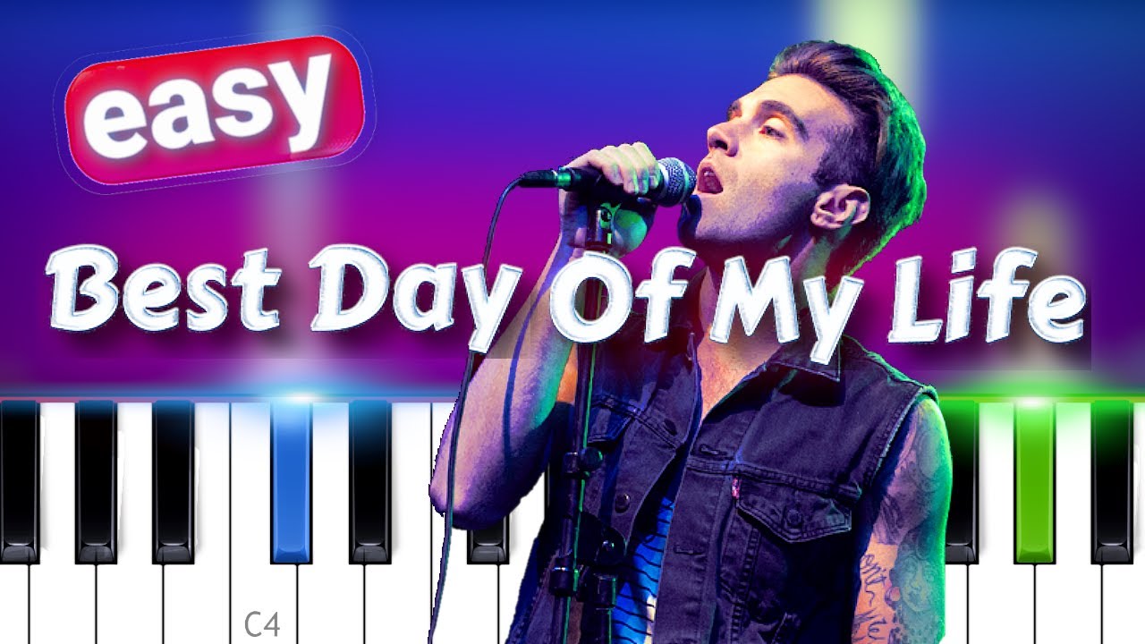American Authors - Best Day Of My Life | 100% EASY PIANO TUTORIAL