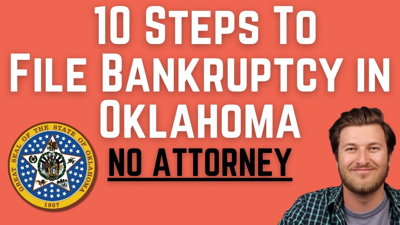 How to File Bankruptcy in Oklahoma Without An Attorney