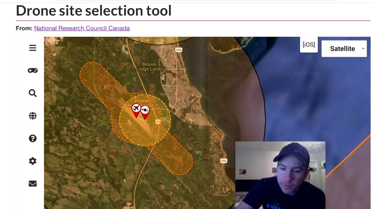 Checking the Canadian Airspace that You Plan to Fly Your Drone In