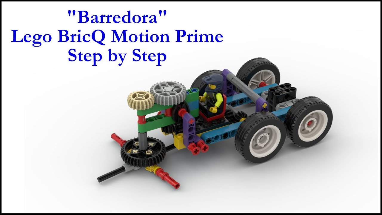 Barredora | Sweeper | Lego BricQ Motion Prime | Step by Step ⚙️