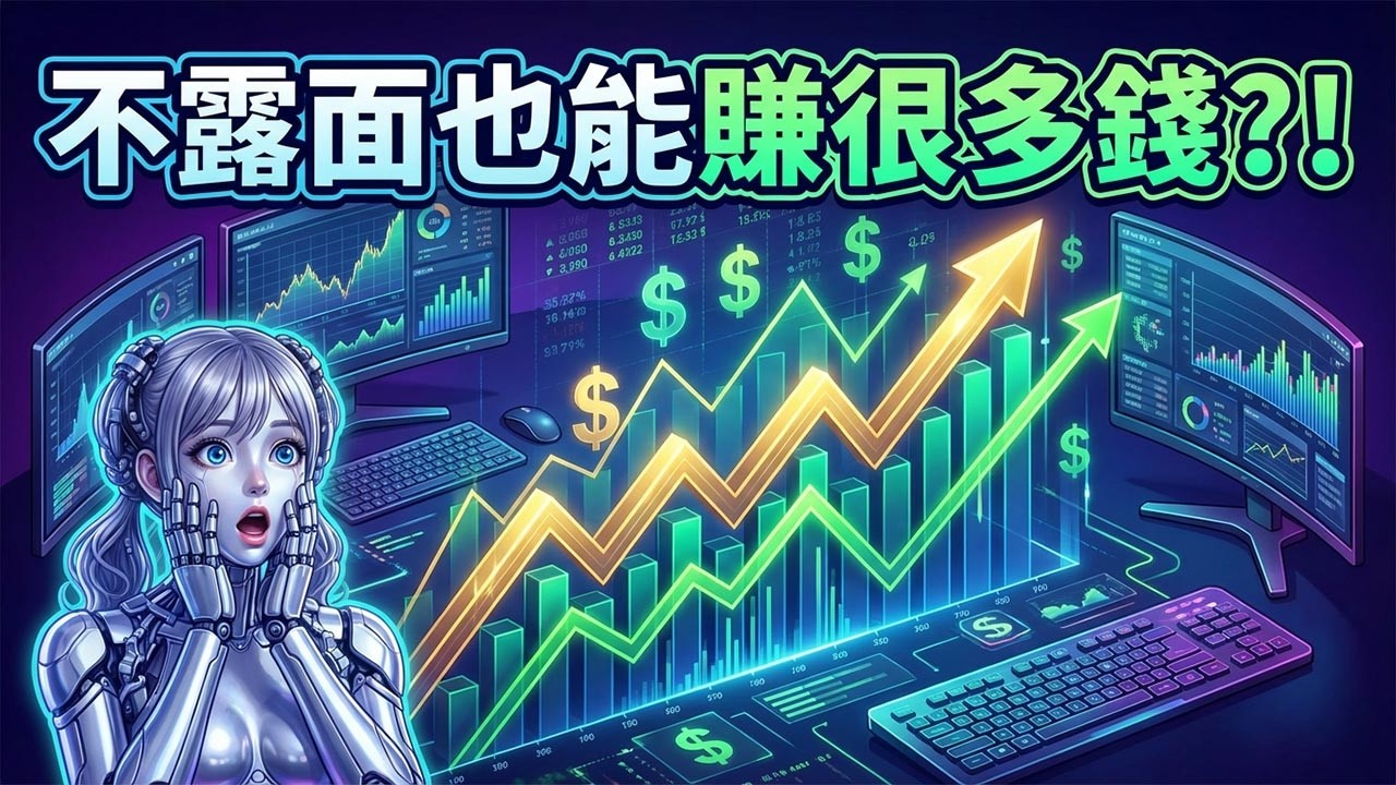 【🔥2026 年匿名 YouTuber 新趨勢🔥】你的不露臉😱賺錢💰機會在哪裡？