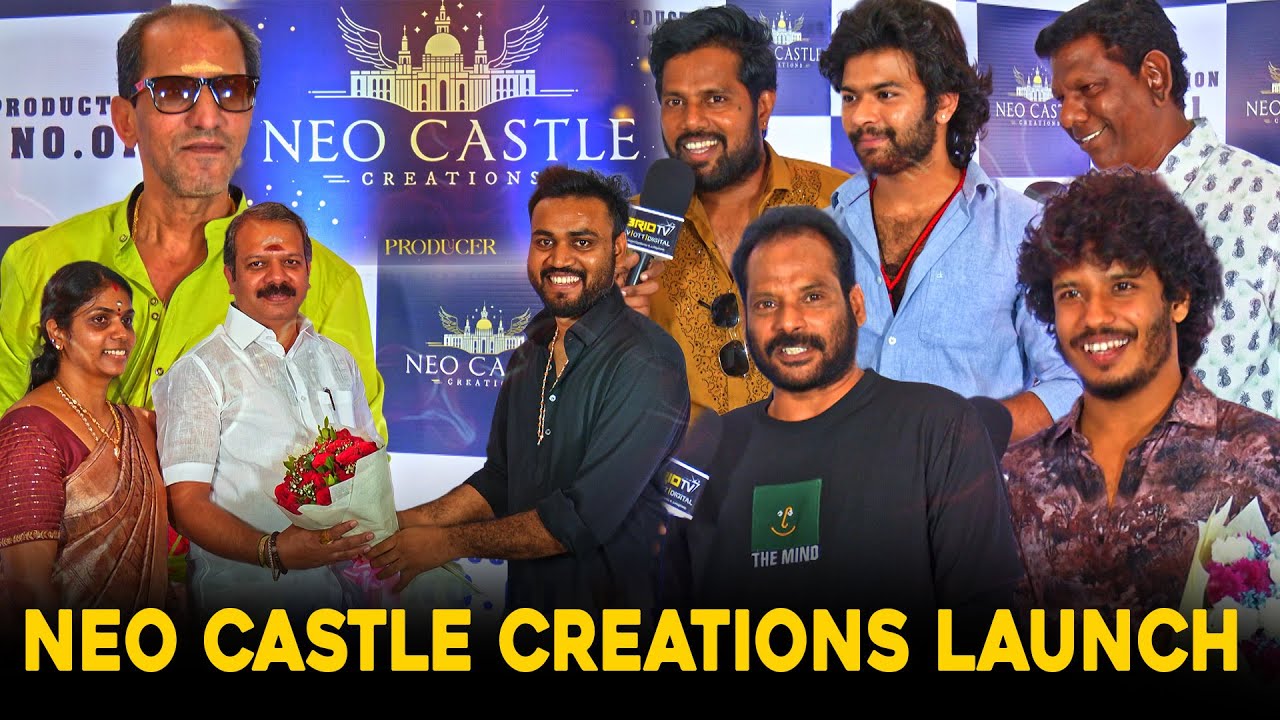 Neo Castle Creations Productions 🎬 &ndash; Official Launch Event | Sathya Karikalan | Brio Tv