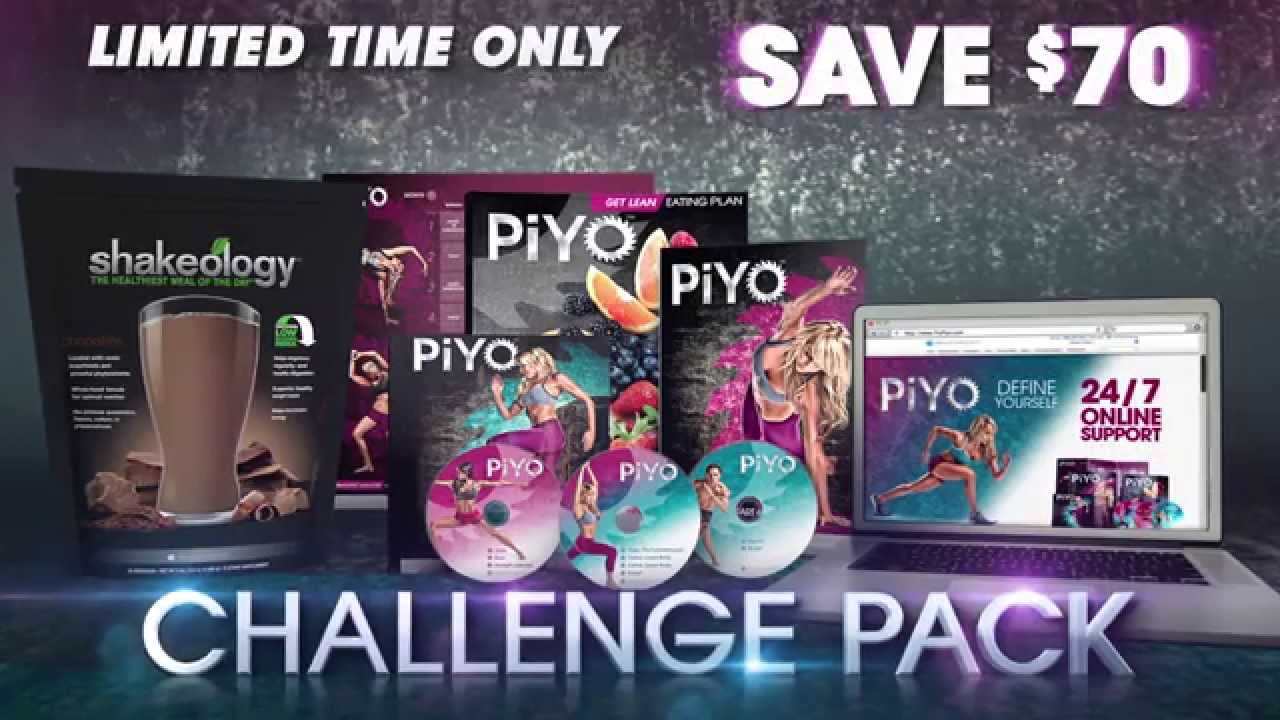 Save $70 on the PiYo and Shakeology Challenge Pack!