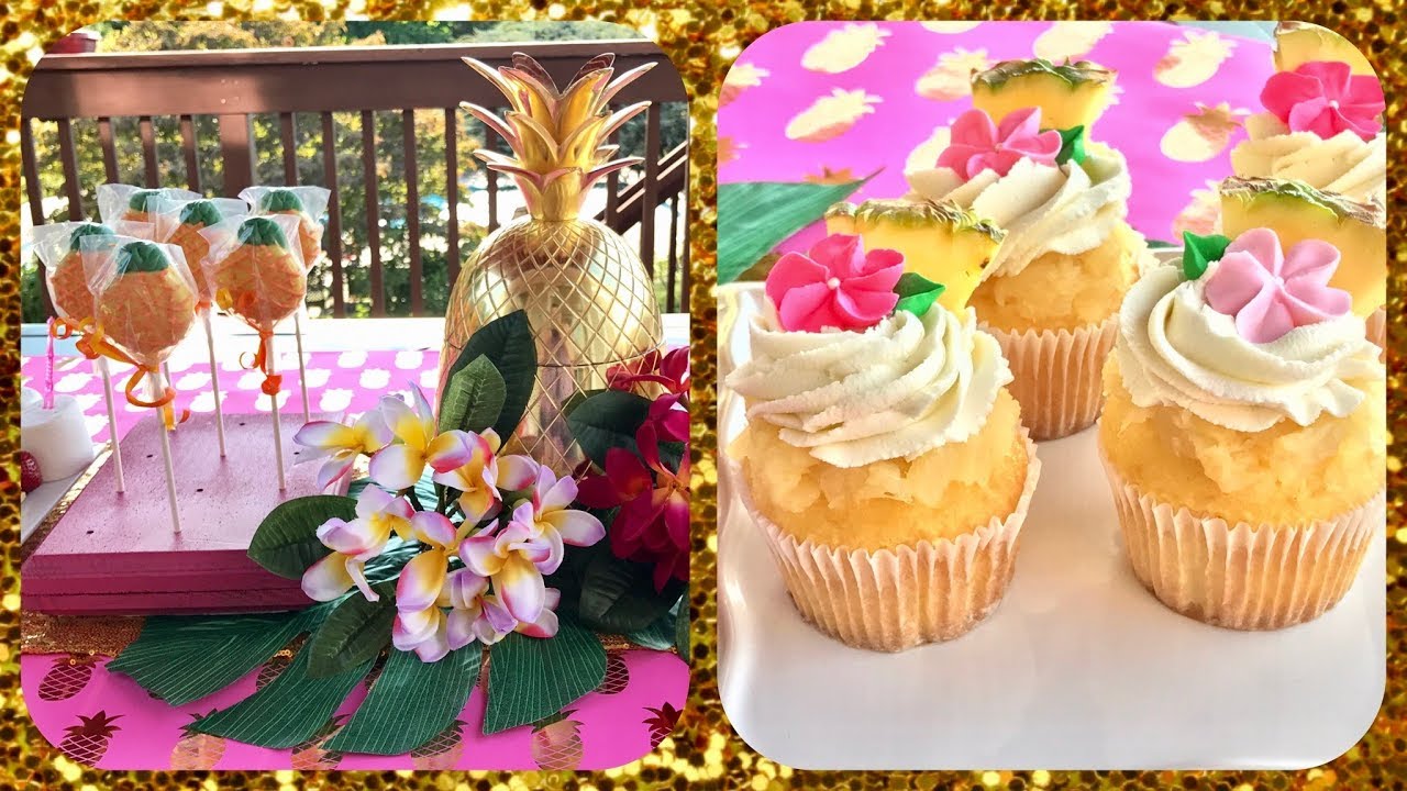 Pineapple Party Ideas and Decor | Pretty Pineapple Desserts