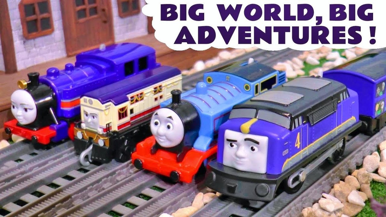 4 Thomas and Friends Trackmaster Toy Train Stories