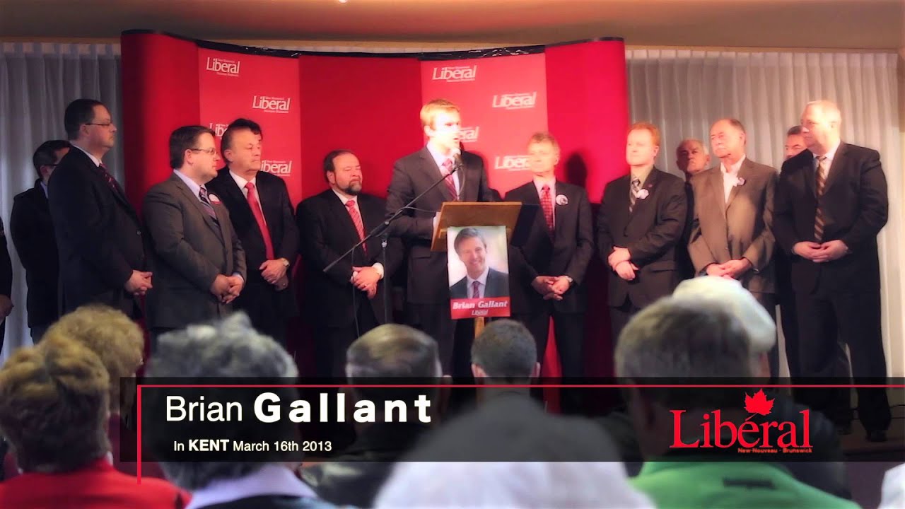 Brian Gallant -Entering Kent-Liberal