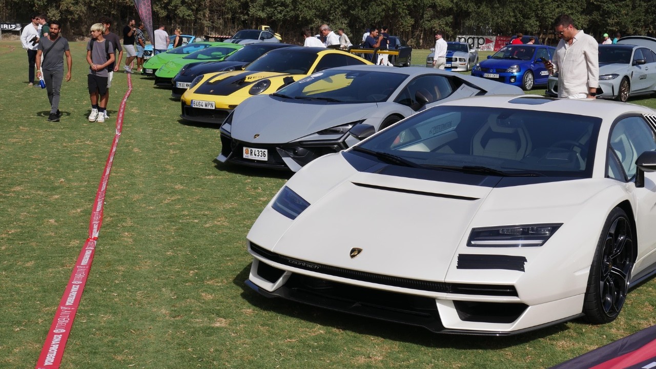Autobello Marbella 2025 | SVJ Gintani , Countach , LaFerrari