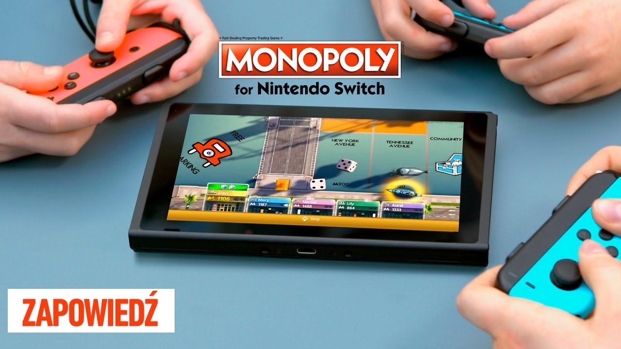 Monopoly na Nintendo Switch - Zapowiedź