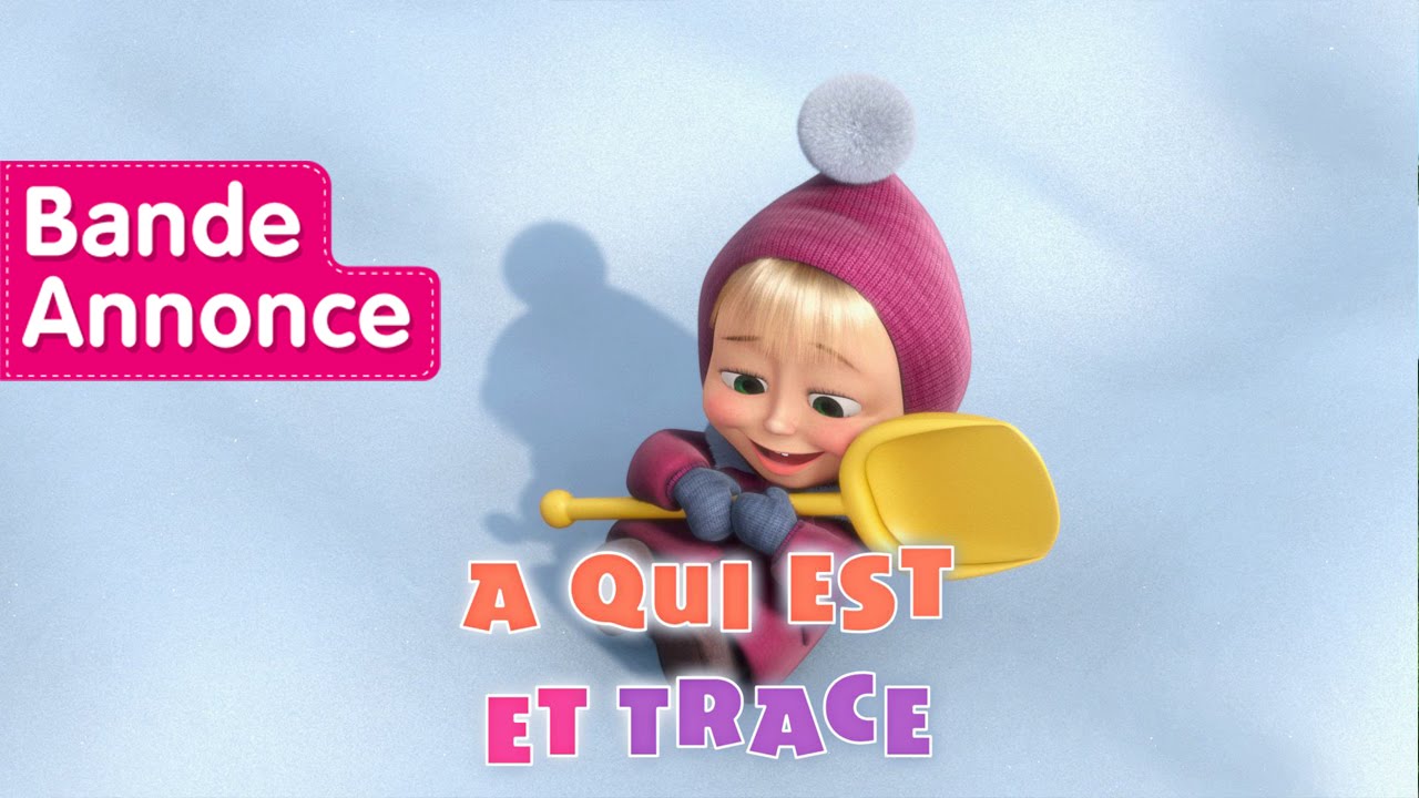 Masha et Michka - À Qui Est Cette Trace (Bande annonce)