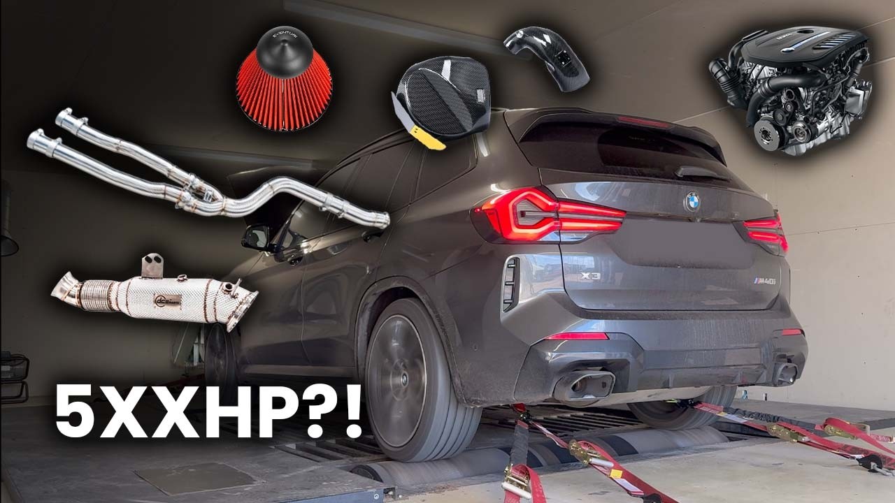 ТЮНИНГ BMW X3 M40i ДО 5XXЛ.С.?!