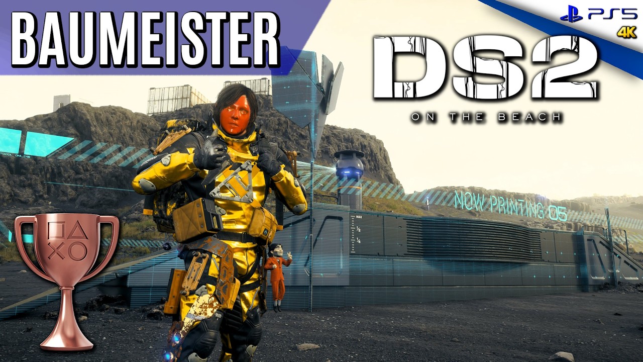 Death Stranding 2 • 🏆 Baumeister • Baue jeden Konstruktionstyp • Alle Freischaltbedingungen