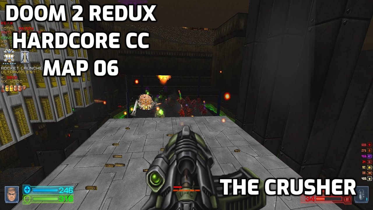 PROJECT-BRUTALITY: Doom 2 Redux Hardcore Playthrough MAP 06
