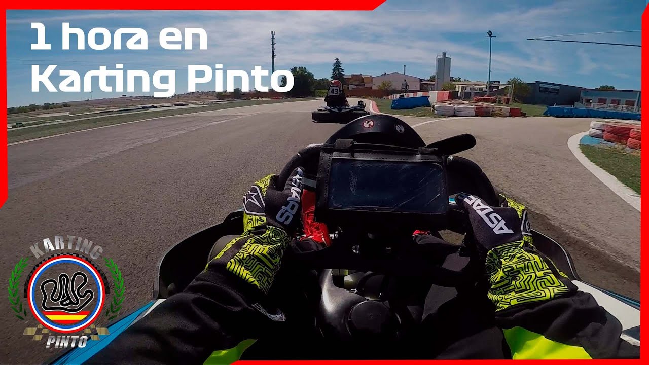 Entrenando 1 Hora en Karting Pinto❗❗❗