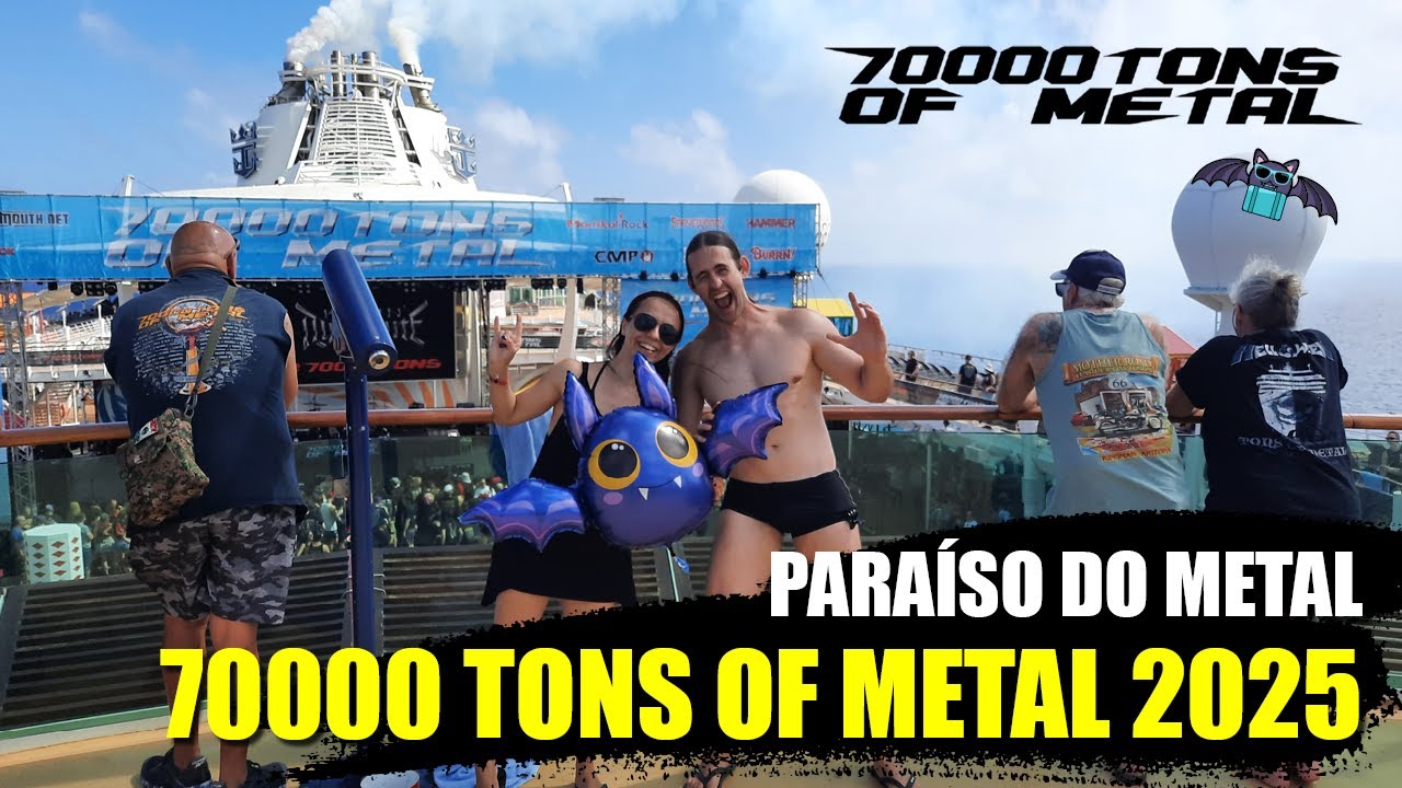 CRUZEIRO DE METAL: 70000 tons of Metal 2025 (Parte 2) #70000tons #cruzeiro
