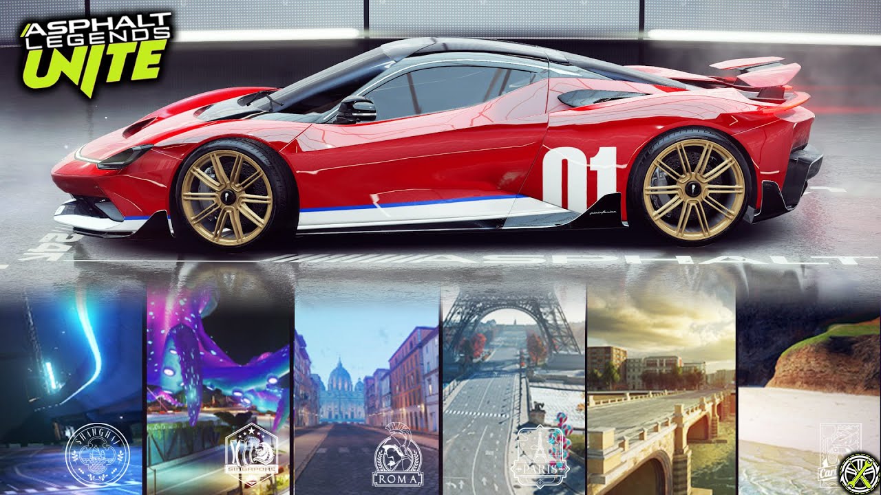Asphalt Unite | Battista Nino Farina - 6 Tracks Test Drive
