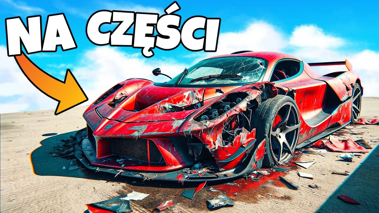 ❄️ ROZBIERAM SUPERAUTA NA CZĘŚCI MŁOTKIEM? | CAR FOR SALE SIMULATOR 2023 |