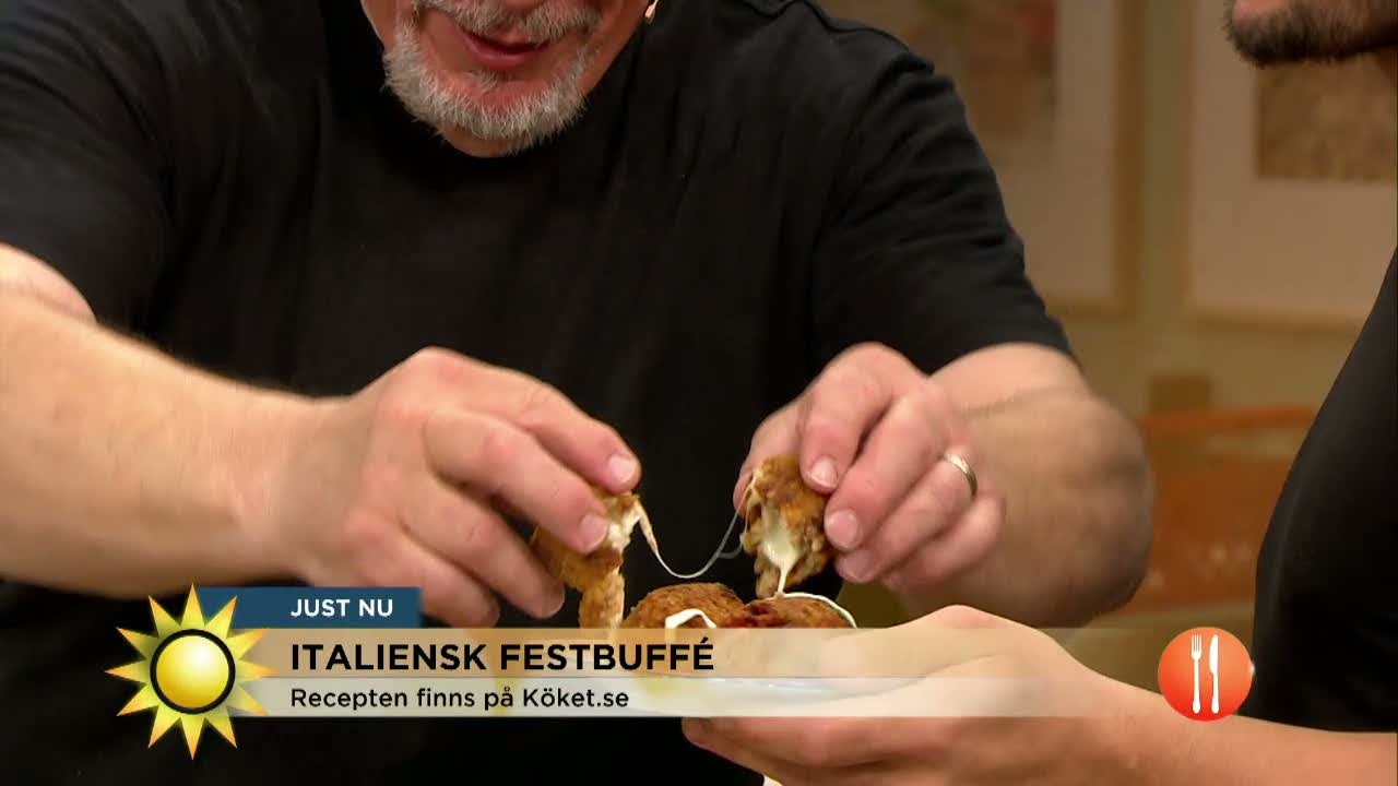 Buffémat med smak av Italien - Nyhetsmorgon (TV4)