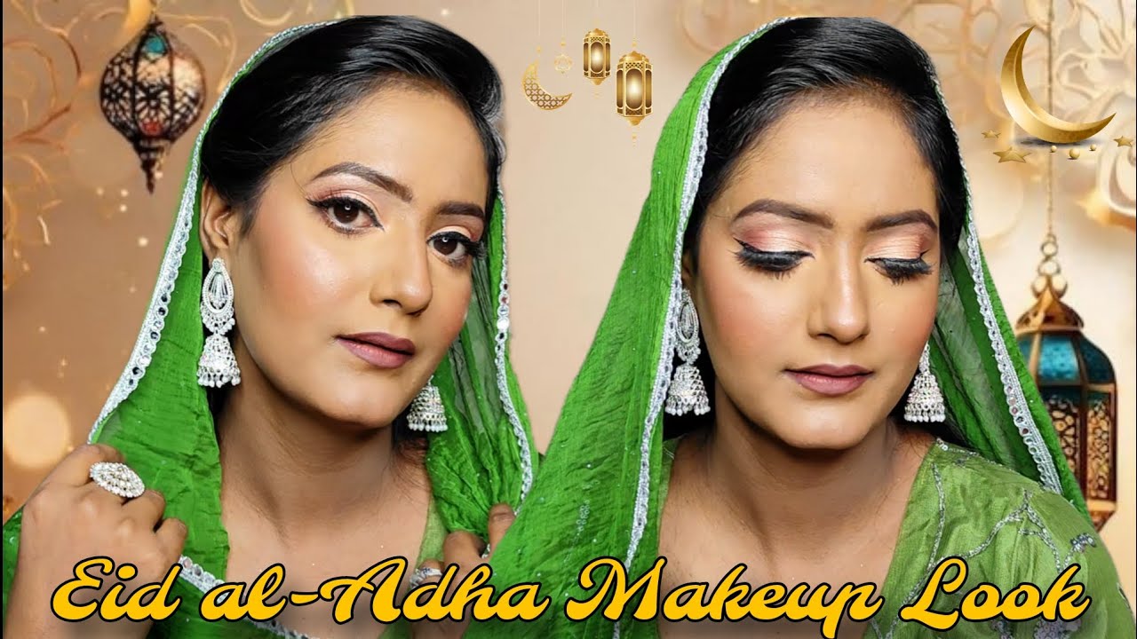 How to do soft glam makeup for Baqra-Eid | Festive makeup look