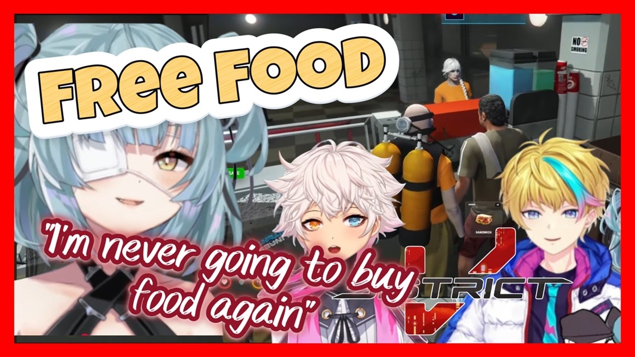 【#DistrictV Clip】Aura Took Advantage of the Free Prison Food Because They're Broke