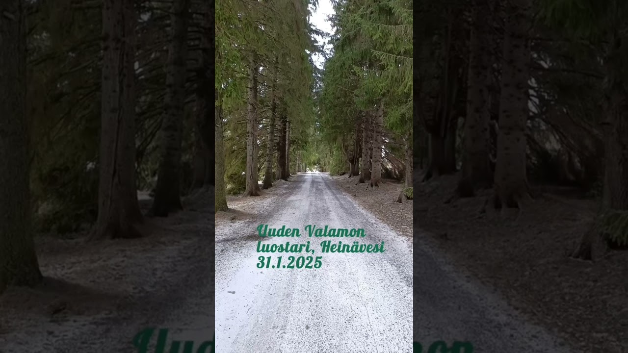 Uuden Valamon luostarissa, Heinävedellä 31.1.2025