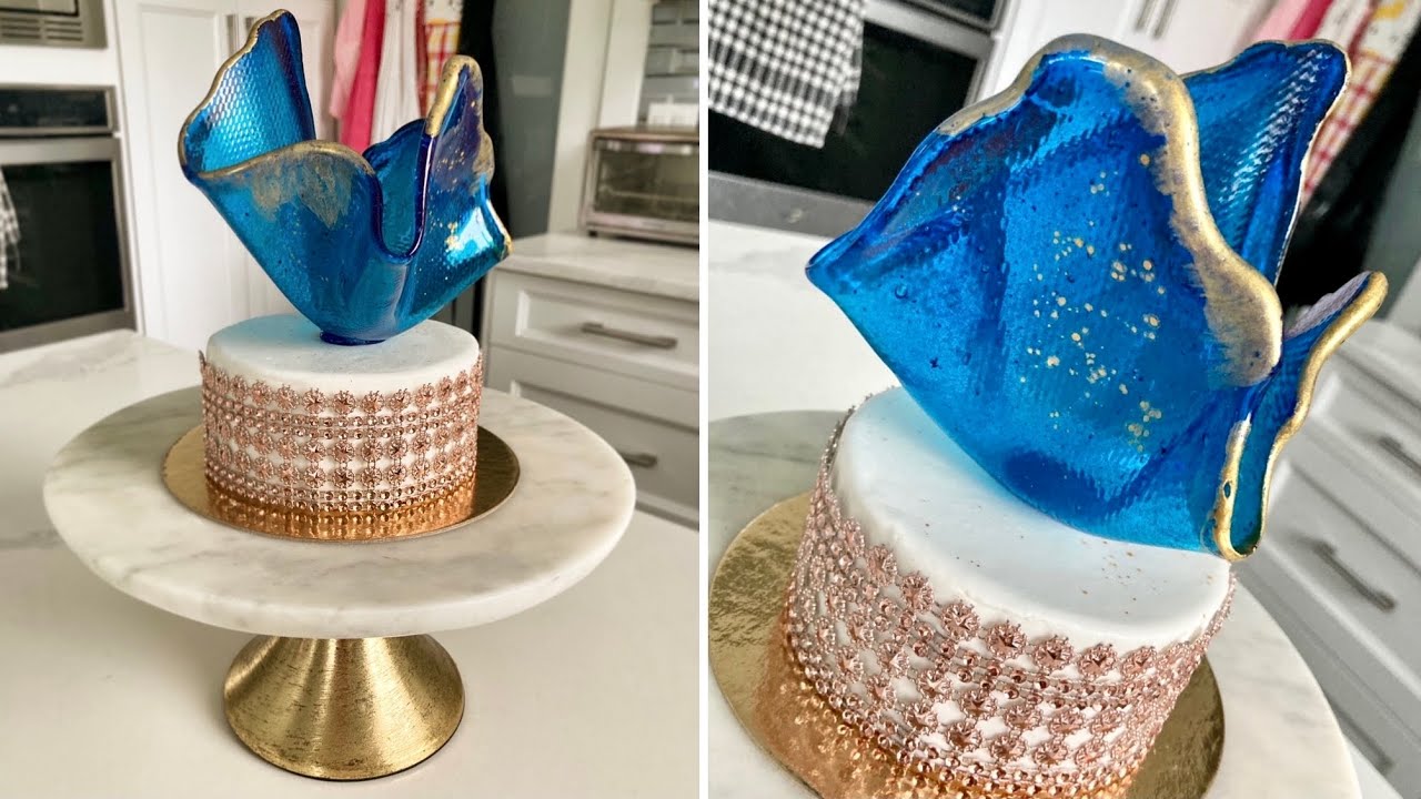 How to Make an Isomalt Sugar Sail | How to Price a Sugar Sail for your Baking Business | +My Fail!