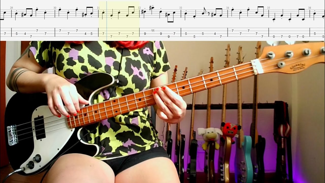 John Denver - Take Me Home, Country Roads (Bass Cover With Tabs)