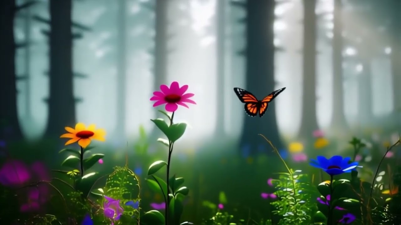 10 minutes psychedelic forest 