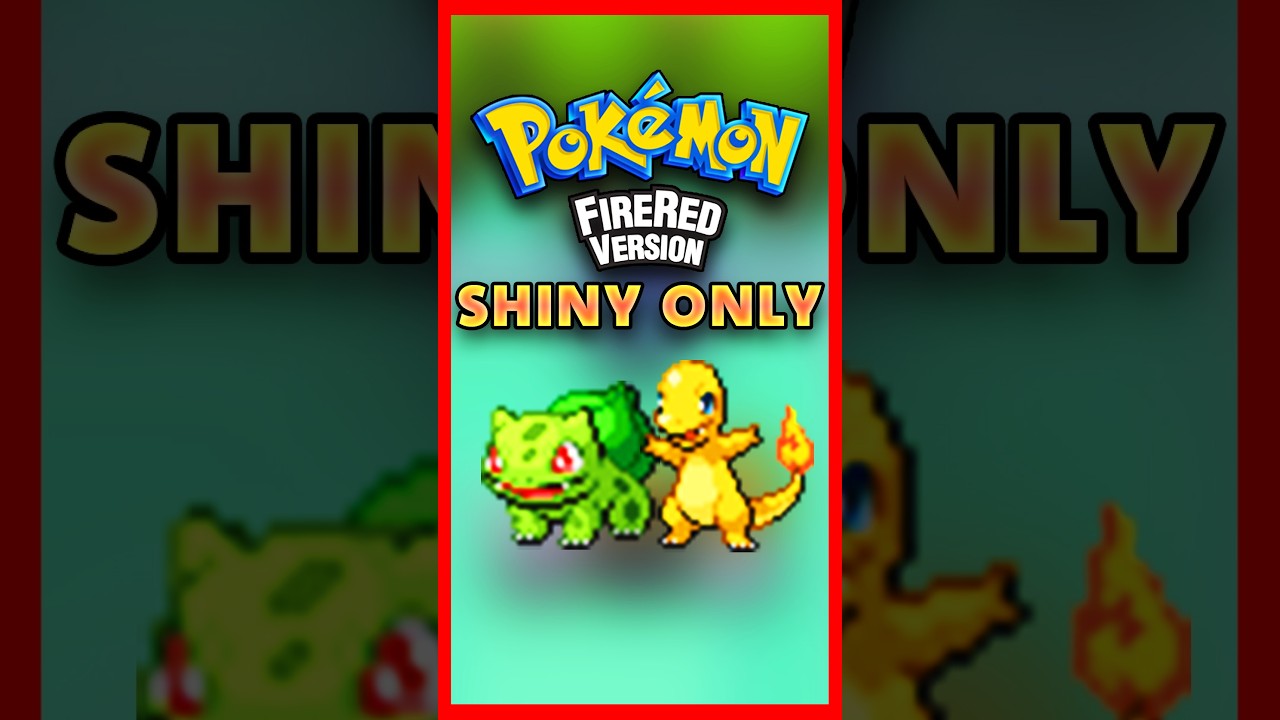FR/LG SHINY POKEMON ONLY! #shorts