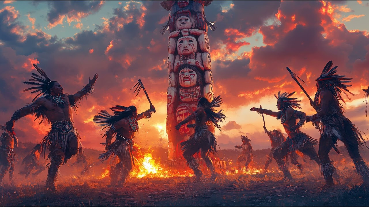 Navajo War Dance - Native American / Tribal Style Song (Chant)