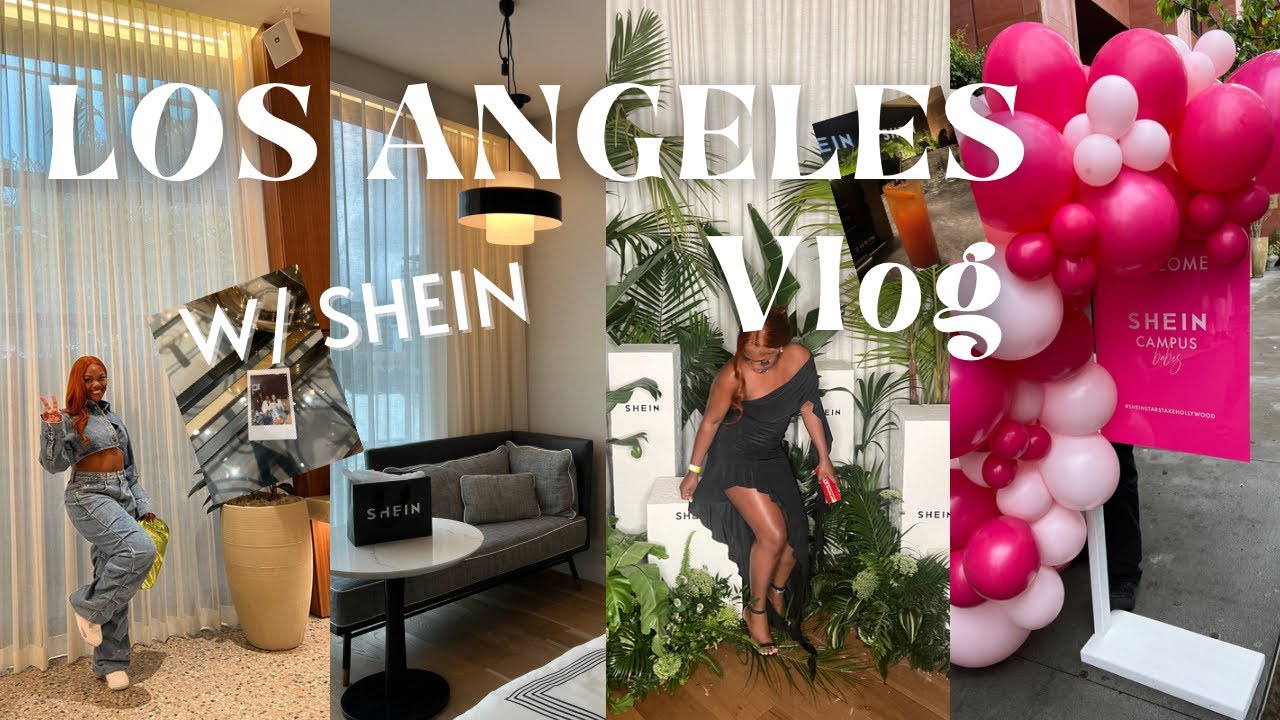 My First Brand Trip Vlog W/ Shein In Los Angeles! *48 hours in LA! *