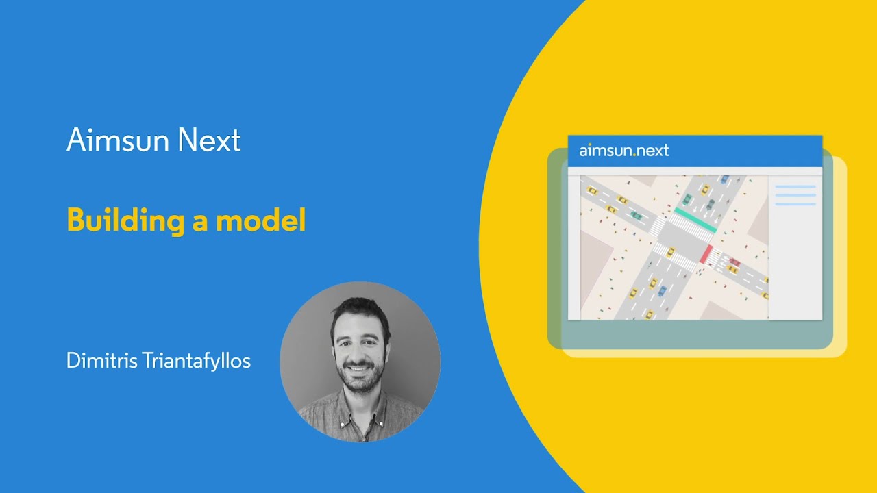 Aimsun Next Tutorial 1.1 - Creating a new project, importing maps and background images